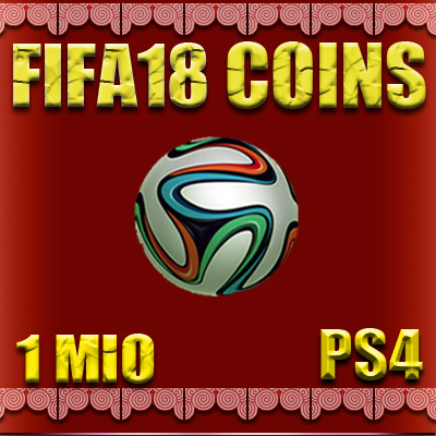 FIFA 18 PS4 COINS 1 MIO
