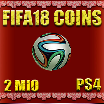 FIFA 18 PS4 COINS 2 MIO