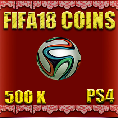 FIFA 18 PS4 COINS 500 K